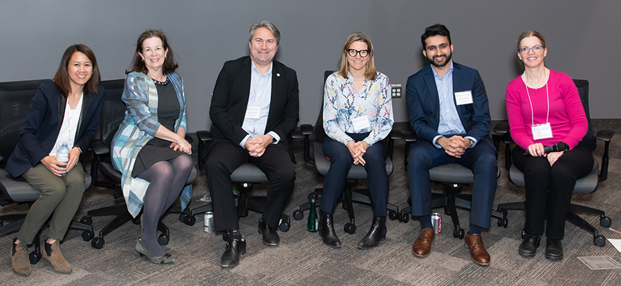 Faculty and trainees at CBD Day