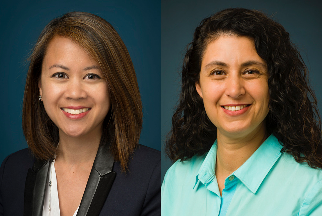 Drs. Gien and Vicus headshots